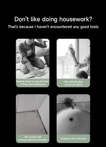 Cepillo de Limpieza Eléctrico 6 en 1, Resistente al Agua IPX7, para Baño y Cocina, Recargable, Cepillo Eléctrico - Product Image 6