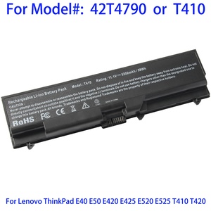 Hochwertiger Laptop-Akku 42 T4790 für Lenovo <span class=keywords><strong>ThinkPad</strong></span> E40 E50 <span class=keywords><strong>E420</strong></span> E425 E520 E525 T410 T420 10.8V 57WH - Product Image 2