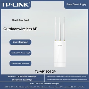 <span class=keywords><strong>TP</strong></span>-<span class=keywords><strong>link</strong></span> TL-AP1901GP Punto de Acceso Inalámbrico para Exteriores de Alta Potencia 1900Mbps POE 802.3at Edición Fácil Firewall Extensión de Señal WiFi - Product Image 2