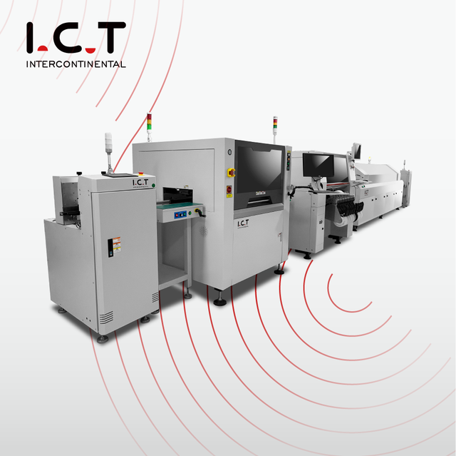 Automatic SMT Production Line for LED Bulb Assembly Engine PLC Pump Motor Gearbox Bearing Direct Lamp Manufacturing Equipment
