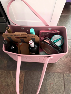 新しいデザインの防水・洗濯可能なEVAビーチバッグ、ゴム製シリコンハンドバッグ、ボグバッグ、トートバッグ（女性用、大・中・小） - Product Image 4