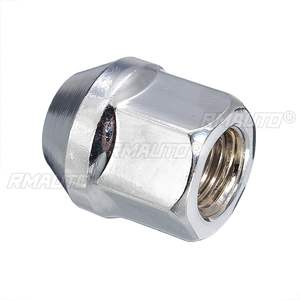 4 pièces d'écrous en alliage M12x1.5 de 19 mm pour roues ouvertes Ford FIESTA FOCUS KA MONDEO C-MAX 2003 2004 2005 - Product Image 3