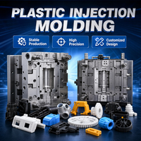 Molde Profesional de Inyección de Plástico con Diseño Personalizado, Fabricante OEM de Moldes de Inyección de Plástico