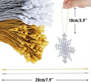 100pcs giáng sinh trang trí treo dây thừng, cao cấp trang trí dây thừng, nhãn dây thừng, quần áo trang trí treo chuỗi, chuỗi chuỗi, CHR - Product Image 3