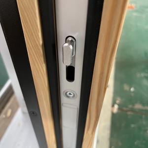 דלת הזזה למרפסת מבודדת רעשים מודרנית מבית Penjoy עם משטח זכוכית ומנגנון הרמה - Product Image 5