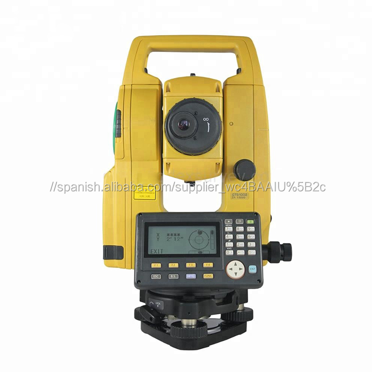 Topcon estación total Topcon GTS-1002 con 350m sin reflector