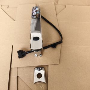 Poignée de porte extérieure chromée côté conducteur avant gauche avec trou de serrure pour 2010-2013 <span class=keywords><strong>Nissan</strong></span> Rogue 80640-CZ31B 80645-CA000 FL - Product Image 5