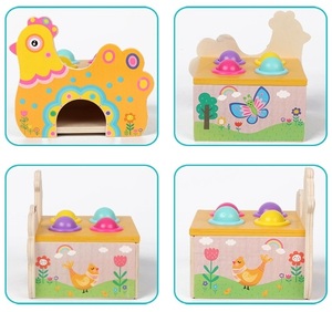 Jouets éducatifs Montessori portables multifonctionnels et colorés en forme d'animaux pour enfants d'âge préscolaire, vente en gros - Product Image 6