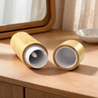 Récipient vide naturel écologique pour rouge à lèvres Diy Cosmetics Private Label Tube de baume à lèvres Idéal pour la maison Cadeaux de voyage Tube de baume à lèvres