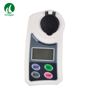 과일에 대한 AMSZ-J 경제적 인 디지털 굴절계 0 ~ 55% Brix 미터, 야채, 음료, 식품 가공, 맥주, 와인 - Product Image 2