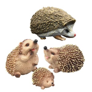 Figura de Erizo Realista de PVC, Modelo de Animal Silvestre, Juguete Educativo para Niños, Aprendizaje Cognitivo, Decoración de Escritorio - Product Image 1