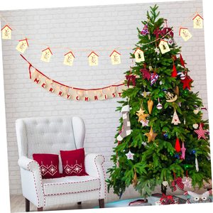 Guirlande lumineuse de Noël rouge créative à LED pour jardin, arbre, cabane en bois, patio <span class=keywords><strong>et</strong></span> éclairage décoratif de vacances - Product Image 3