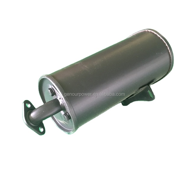 POWERVALUE 168F Silencer Muffler Spare Parts for Gasoline Generator 2KW CE Certified 3 Months Warranty Professional Engineer