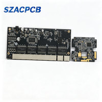 Carte PCBA de routeur haute vitesse, assemblage PCBA réseau personnalisé avec contrôle d'impédance, passerelle industrielle et équipement réseau IoT.