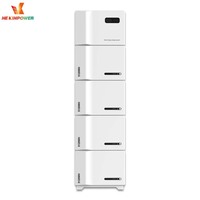 Baterai Surya 20.48KWh 400A LiFePO4 All-in-One Penyimpanan Rumah 5.5KW 230V Inverter untuk Sistem Surya Rumah Tangga Besar