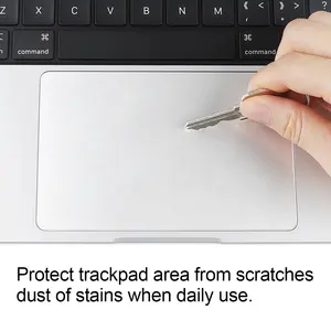 Pellicola protettiva antigraffio per pellicola Touchpad trasparente per Macbook 14 A2442 M1 Pro 16 A2485