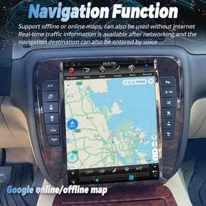 Radio para Auto con Pantalla QLED de 13 Pulgadas para GMC Yukon Chevrolet Tahoe Silverado 2007-2014, Reproductor de Video Android, Carplay, Estéreo, Grabadora - Product Image 5
