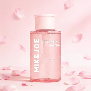 <span class=keywords><strong>Agua</strong></span> <span class=keywords><strong>Micelar</strong></span> Cosmética OEM ODM 200ml Botella <span class=keywords><strong>Rosa</strong></span> Desmaquillante de Flor de Cerezo - Product Image 1