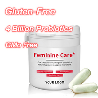 Compléments alimentaires pour la santé vaginale des femmes adultes, capsules végétaliennes, formule d'équilibre du pH, mélange de prébiotiques Lactobacillus, contrôle des odeurs