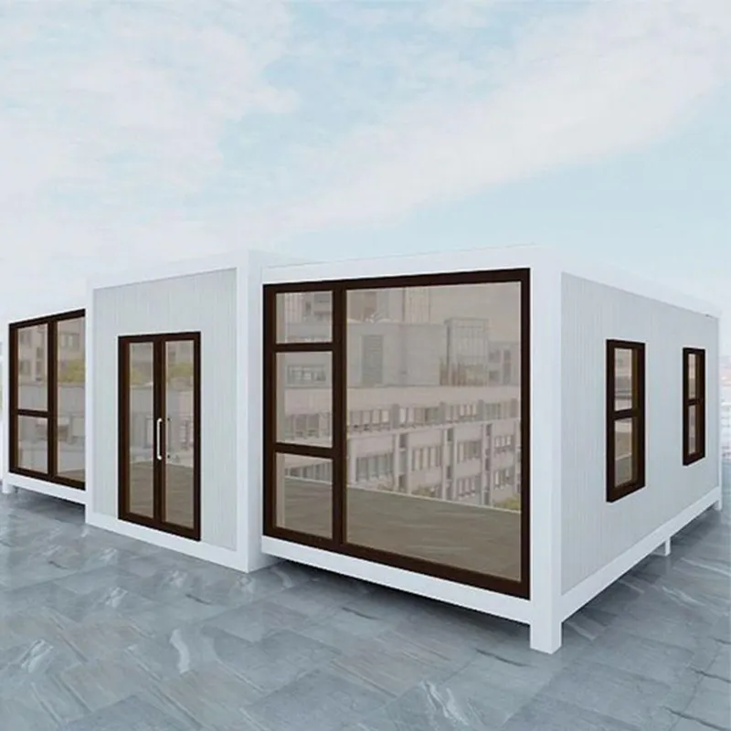 Atacado Padrões Australianos Pré-fabricados Dois Quartos Modular 20ft Portátil Expansível Container Casa