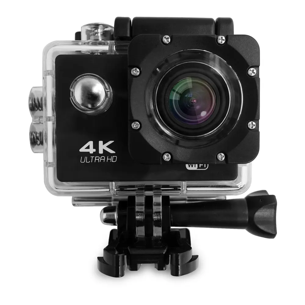 Câmera esportiva de ação à prova d' água, wi-fi 4k, camara digital, gravadora de vídeo submarino, com wifi e 4k