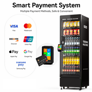 Distributeur automatique commercial XMAI à vision IA, gestion à distance 4G, grande capacité, suivi des stocks par IA, paiement multi-mode - Product Image 3