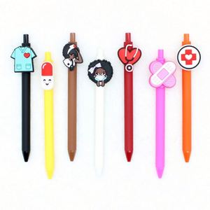 Wholesale High Quality Cartoon Hospital PVC Custom Shaped Cute Plastic Ballpoint <b>Pens</b> for Promotion - Product Image 1