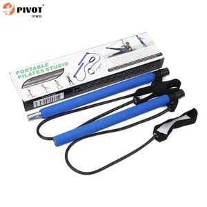 Bán Buôn Yoga Tập Thể Dục Thiết Bị Kháng Ban Nhạc Pilates Thanh Kit 2 Phần Pilates Thanh Thiết Lập Trọng Lượng Nhẹ Huấn Luyện Viên - Product Image 4