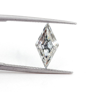 DIY 외계인 라이트 그레이 느슨한 Moissanite 베어 돌 보석 만들기 - Product Image 1