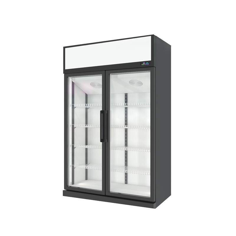Commercial Cooler vertical Beverage fridge Fan