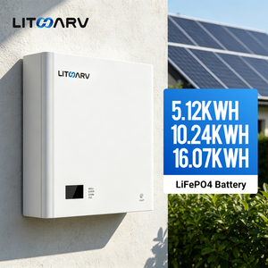 Sistem Penyimpanan Energi Surya Fotovoltaik Baterai Lithium 51.2V 100Ah 200Ah 5.12kWh 10.24kWh IP65 dengan Perlindungan BMS - Product Image 3