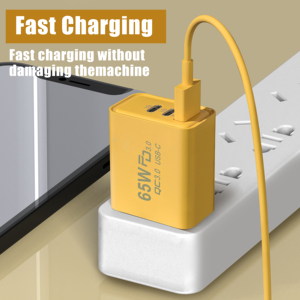 <span class=keywords><strong>Chargeur</strong></span> <span class=keywords><strong>USB</strong></span> <span class=keywords><strong>C</strong></span> 65W à 3 ports, <span class=keywords><strong>chargeur</strong></span> rapide avec adaptateur d'alimentation intelligent QC <span class=keywords><strong>USB</strong></span>-A et <span class=keywords><strong>USB</strong></span>-<span class=keywords><strong>C</strong></span>, <span class=keywords><strong>chargeur</strong></span> <span class=keywords><strong>USB</strong></span> <span class=keywords><strong>multiple</strong></span> pour iPhone, Samsung - Product Image 6
