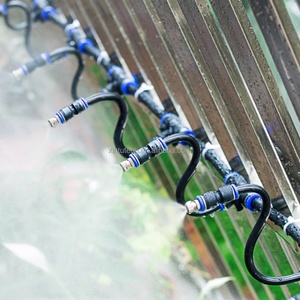 <b>Universal</b> Atomization Misting Cooling System Sprinkler Rotating Copper Nozzles Balcony Rainforest Spray Automatic Watering Kits - Product Image 6