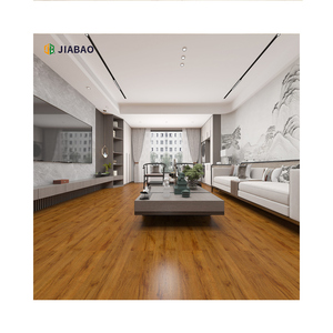 Plancher <span class=keywords><strong>stratifié</strong></span> gris pour <span class=keywords><strong>cuisine</strong></span>, couloir et salon, résistant à l'eau, effet <span class=keywords><strong>carrelage</strong></span> flottant, aspect bois, cerisier clair - Product Image 2