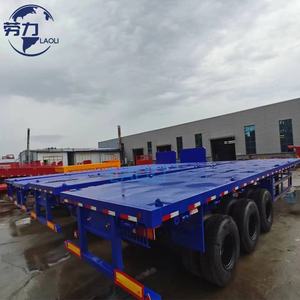 <span class=keywords><strong>Promotion</strong></span> à prix réduit, semi-<span class=keywords><strong>remorque</strong></span> à plateau plat en acier de haute qualité, 3 <span class=keywords><strong>essieux</strong></span>, neuve, transport de conteneurs, transport de marchandises en vrac, <span class=keywords><strong>remorque</strong></span> robuste - Product Image 6