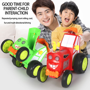 <span class=keywords><strong>Auto</strong></span> da salto con telecomando per bambini ricaricabile Magic Flip Rolling Vehicle Toy Crazy Rc Stunt Car per bambini con luce e musica - Product Image 3