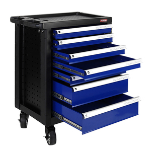 Tuyệt vời thép EVA khay cơ khí Bảo Trì Xe đẩy ngực cán giỏ hàng tủ công cụ thiết lập cho hội thảo OEM tùy chỉnh - Product Image 6