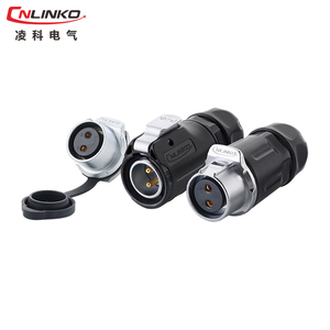 Cnlinko LP20 không thấm nước IP68 3pin Power Connector 20A Nam Nữ Bảng điều chỉnh cắm ổ cắm - Product Image 2