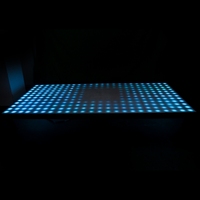 Rigeba - Nouvelle scène de danse rebondissante sur mesure, modèle récent, éclairage LED disco, contrôle DMX/son/télécommande/clé, capacité de charge de 500 kg/m