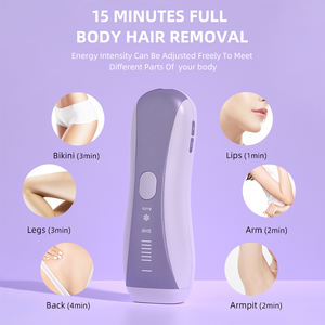 Épilateur sans fil à refroidissement rapide Sapphire Ice, portable, sans douleur, pour usage domestique et en camping-car, épilation permanente à domicile, laser IPL - Product Image 2