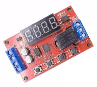 Módulo de relé de tiempo de retardo 5V12V24V temporización programable optoacoplador aislamiento Ciclo de pulso disparador de apagado