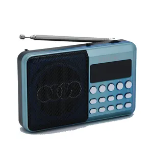 Cmik mk-044u Fm am radyo lettore musicale mp3 digital fm pocket mini home radio portatile con antenna