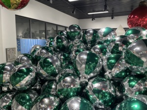 Boules de Noël gonflables géantes en PVC, grandes décorations de Noël gonflables d'extérieur, boule de Noël - Product Image 4