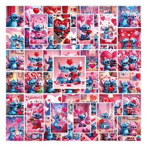 50 autocollants amusants <span class=keywords><strong>Lilo</strong></span> <span class=keywords><strong>et</strong></span> <span class=keywords><strong>Stitch</strong></span> pour couples amoureux - Product Image 1