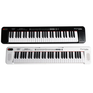 OctoBaby 61 <b>Key</b> Electronic Keyboard With Microphone Battery <b>Usb</b> Powered For Kids And Adults Gift Set - Product Image 2