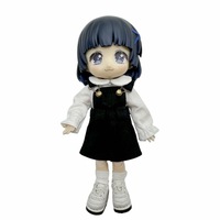 Robe de poupée OB11 Molly à la mode, jupe à bretelles, vêtements YMY en jean, échelle 1/12, corps uni, BGD Little Mischievous, à partir de 14 ans