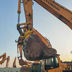 Excavadora HYUNDAI 210W-9 usada original de 21 toneladas, económica, con equipo de funcionamiento estable y rentable, en stock para la venta. - Product Image 5