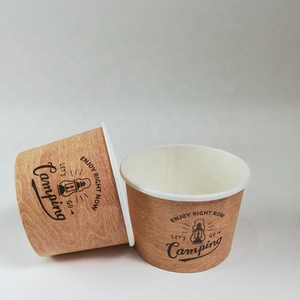 Vasos Desechables para Helado con Tapa y Cuchara, Personalizados con Logotipo, Ecológicos, Impermeables, Impresos a Medida, con Envase - Product Image 4