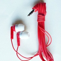 Earphone murah sekali pakai untuk bus penumpang desain baru earphone sekali pakai dengan kabel gratis ongkos kirim