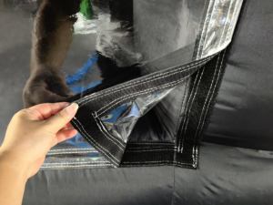 Portable grande tente de fête <span class=keywords><strong>maison</strong></span> noir lumière LED Cube gonflable fête discothèque tente boîte de nuit gonflable - Product Image 6